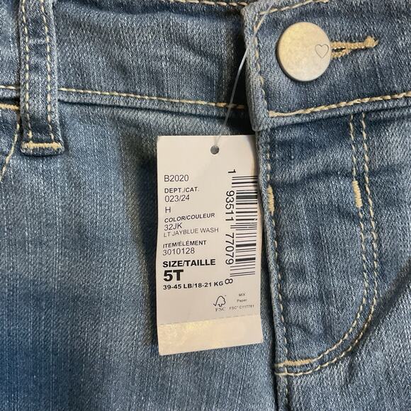 Sirmione Jacket Children's Jeans Set Girls Size 6T Jacket 5T Jeans Elastic Waist - Picture 11 of 14